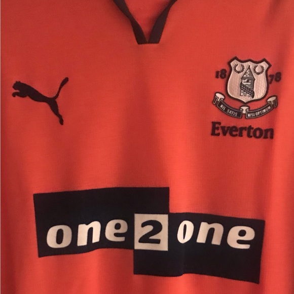 MINT Condition 2000/01 Puma Everton Away Kit - Picture 3 of 5